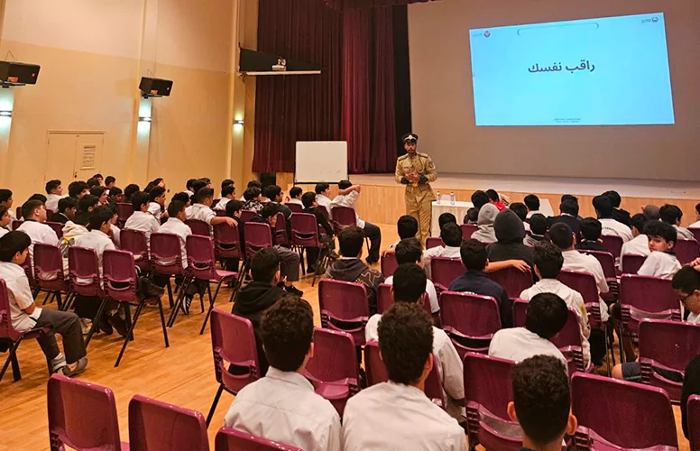 Lecture by Dubai Police About Cyber Harassment