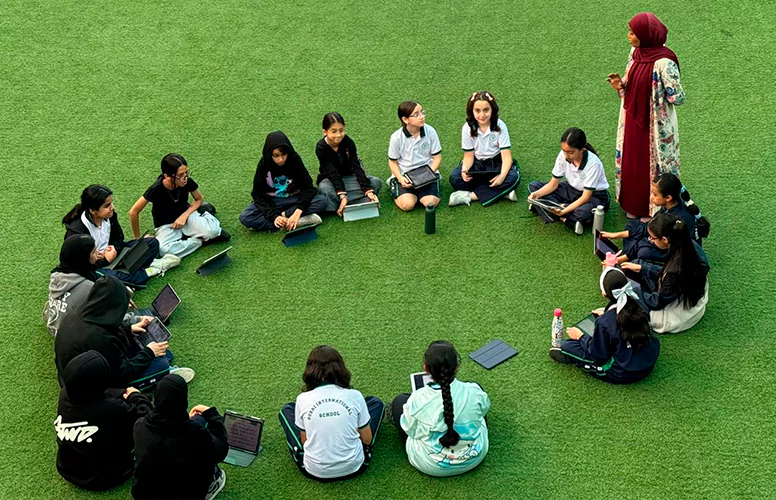 Gr. 7 Islamic Outdoor Lesson